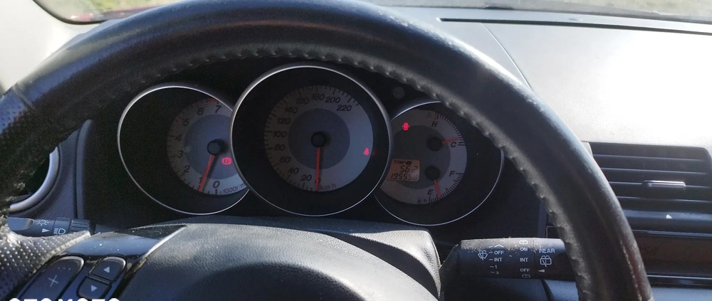 Mazda 3 cena 10300 przebieg: 195558, rok produkcji 2008 z Wągrowiec małe 79
